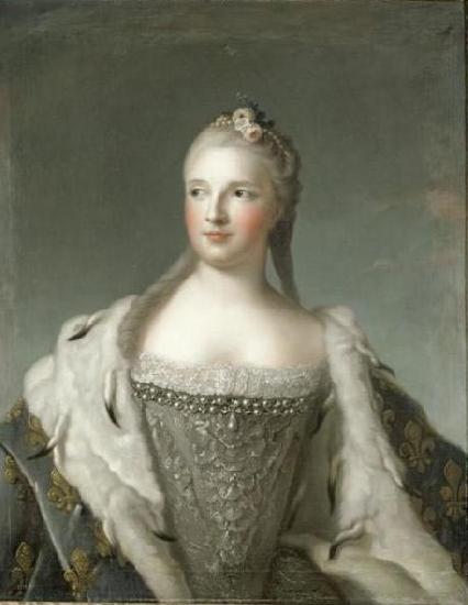 Jjean-Marc nattier Marie-Josephe of Saxony, Dauphine of France previously wrongly called Madame Henriette de France China oil painting art